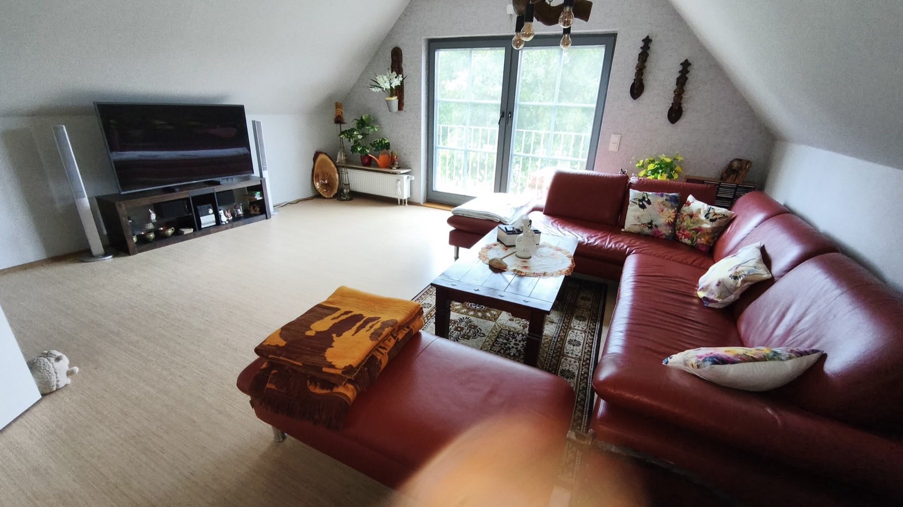 Wohnzimmer der Ferienwohnung